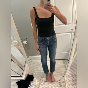 AGOLDE Isabel Slim Boyfriend Ankle in Morrissey